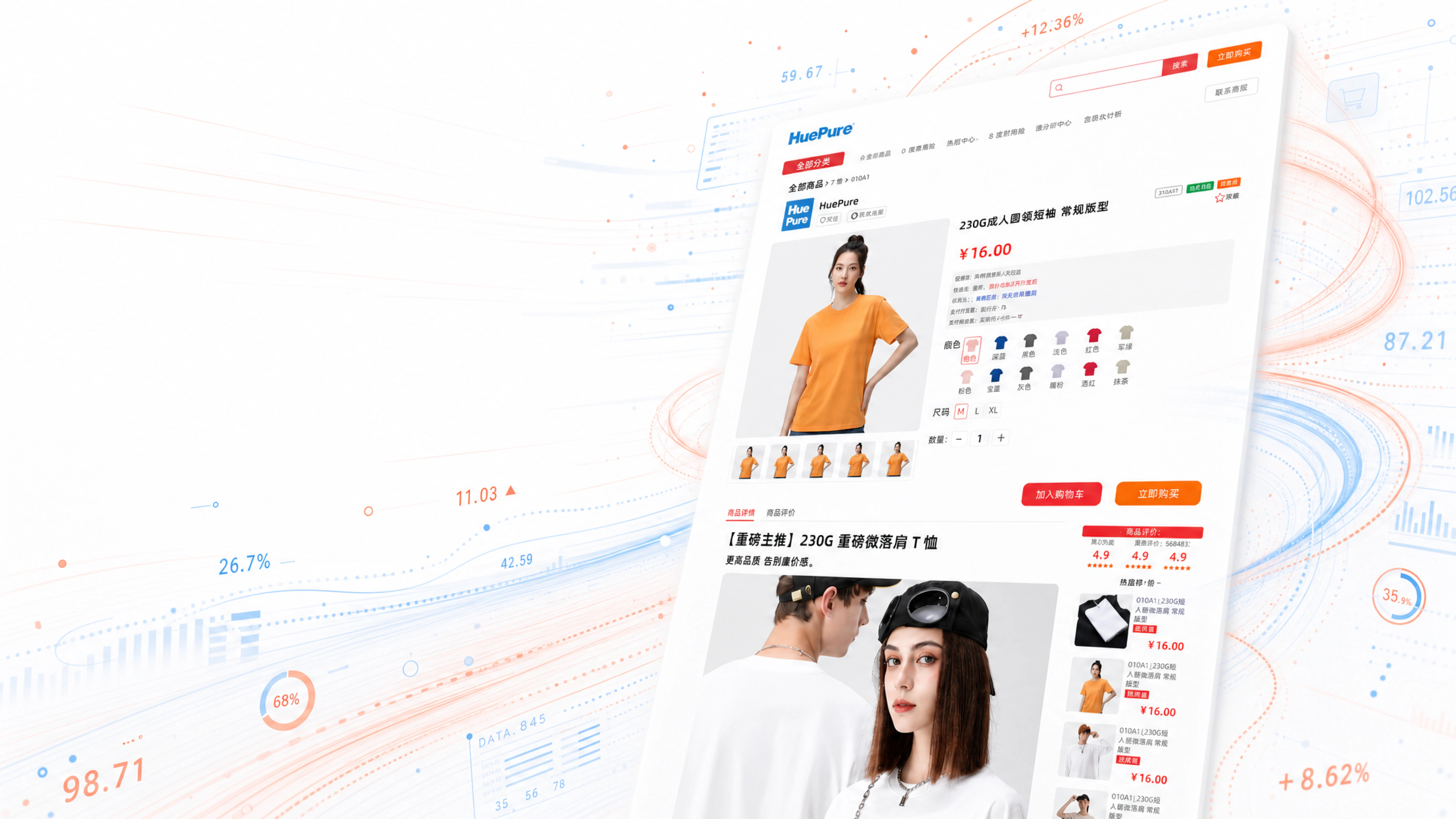 商品详情 / 信息先于行动 · 界面设计